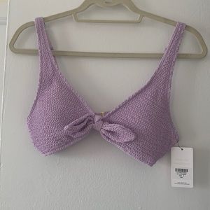 Lively Lilac swim top